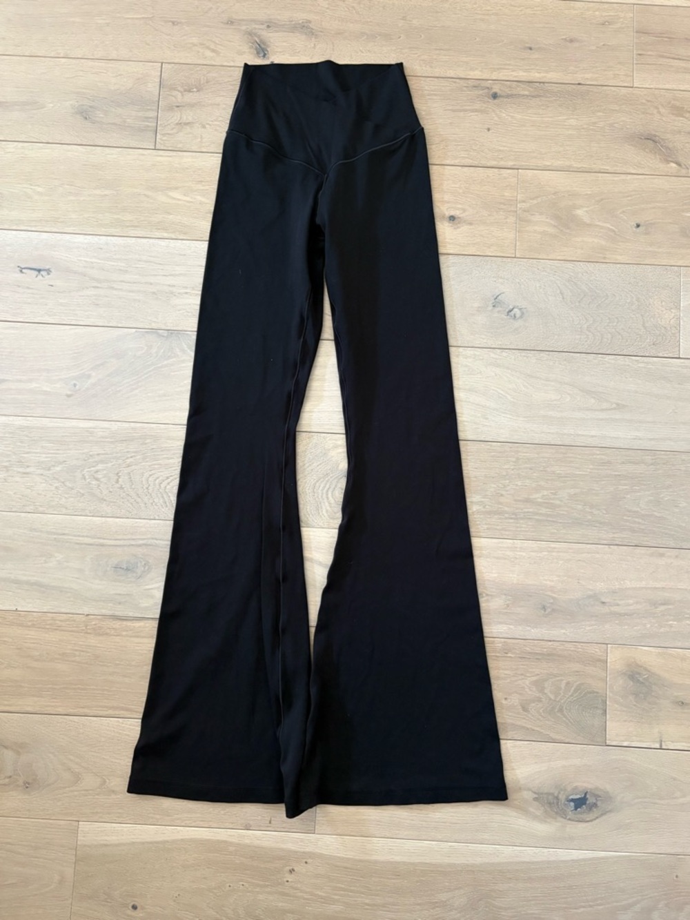 aerie Black High-Waist Flare Leggings